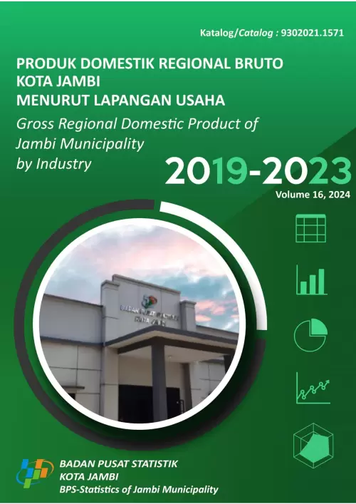 Produk Domestik Regional Bruto Kota Jambi Menurut Lapangan Usaha 2019-2023