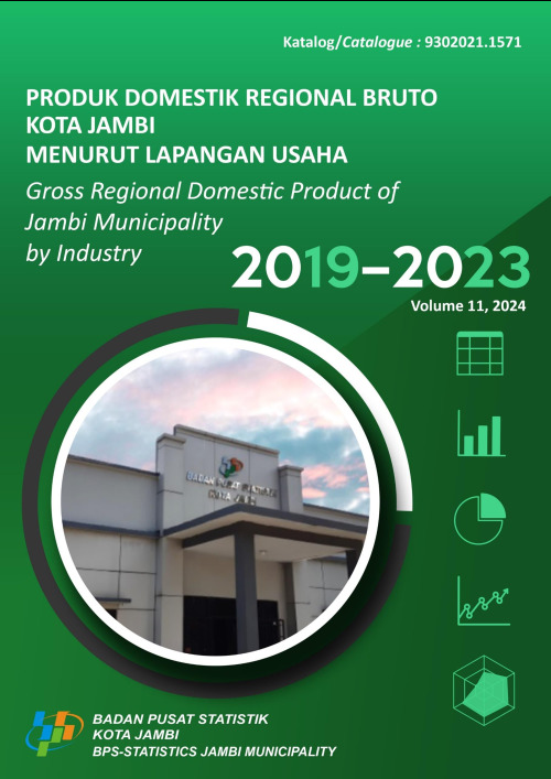 Produk Domestik Regional Bruto Kota Jambi Menurut Lapangan Usaha 2019-2023